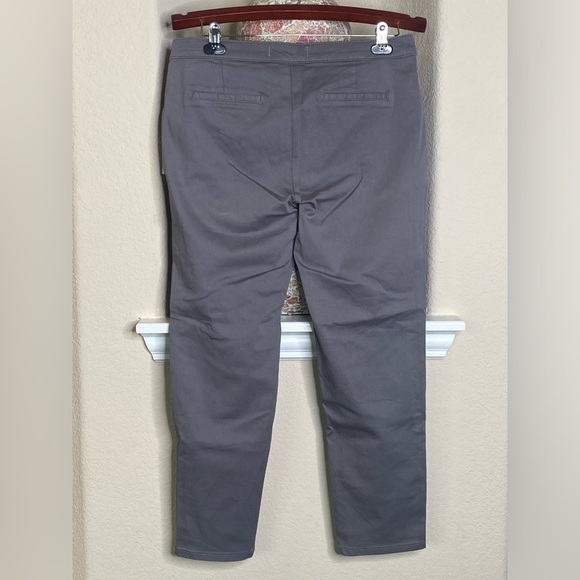 Lila Ryan The Zuri Tapered Pants Steel Grey Size 12 - Picture 3 of 6